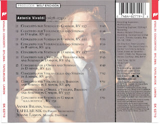 Backcover - Antonio Vivaldi - 11 Concertos