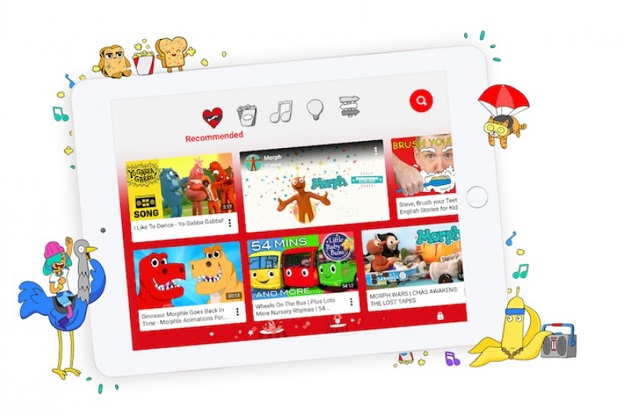 ειδική εφαρμογή YouTube για παιδιά με φίλτρα