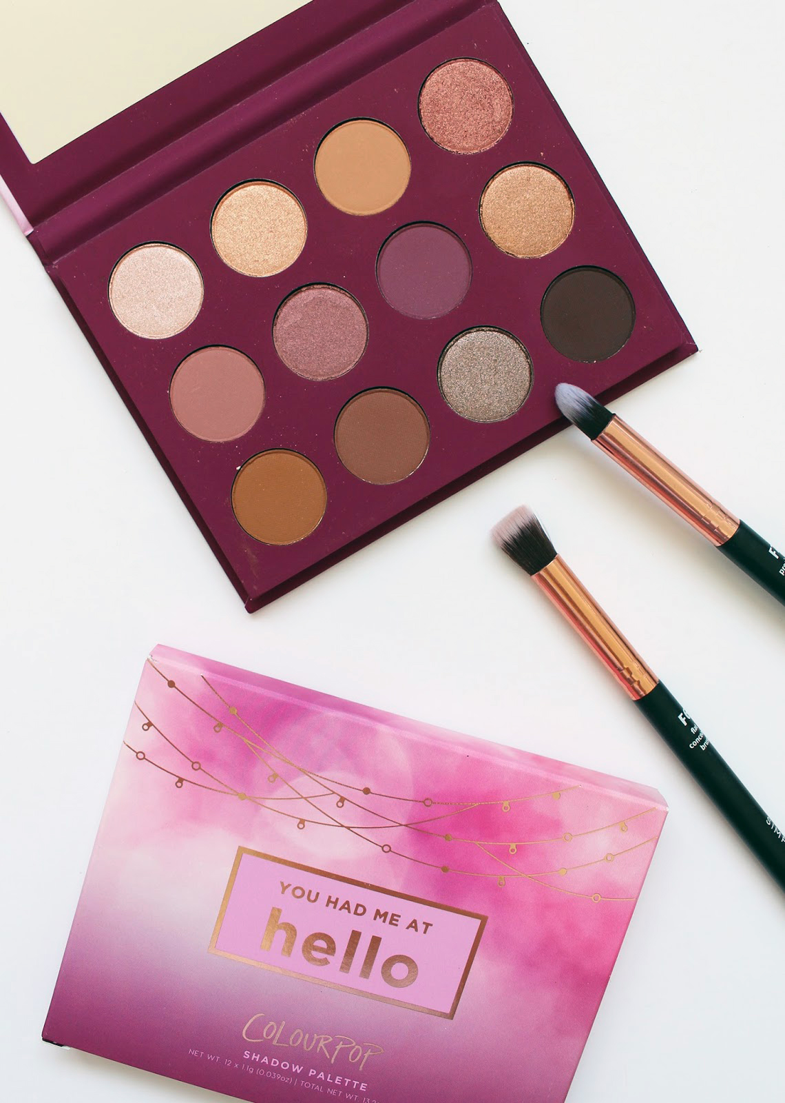 Colourpop You Had Me At Hello Pressed Shadow Palette
