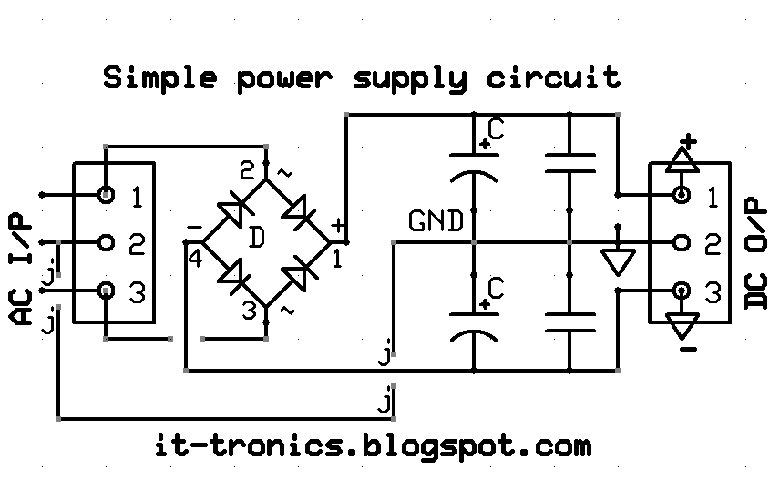 IT - ELECTRONICS: power supply circuit