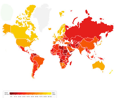 Los 10 países más corruptos del mundo