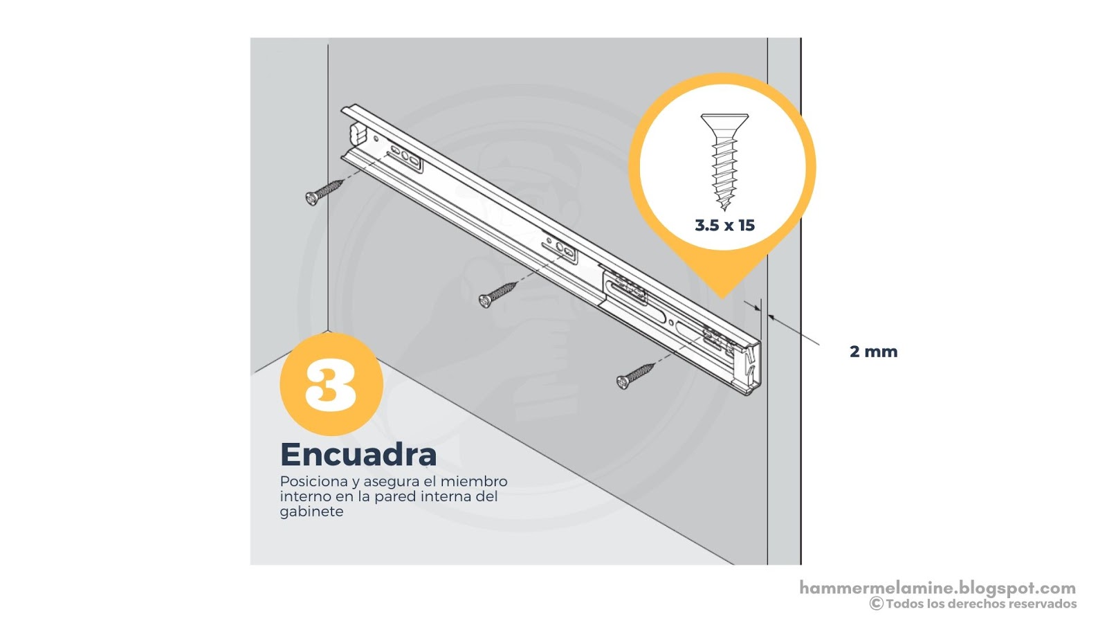 EmpoTIP #1  Como colocar o instalar correderas telescopicas FACIL 