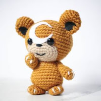 PATRON GRATIS TEDDIURSA POKEMON AMIGURUMI 30162