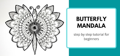 how to draw a simple mandala