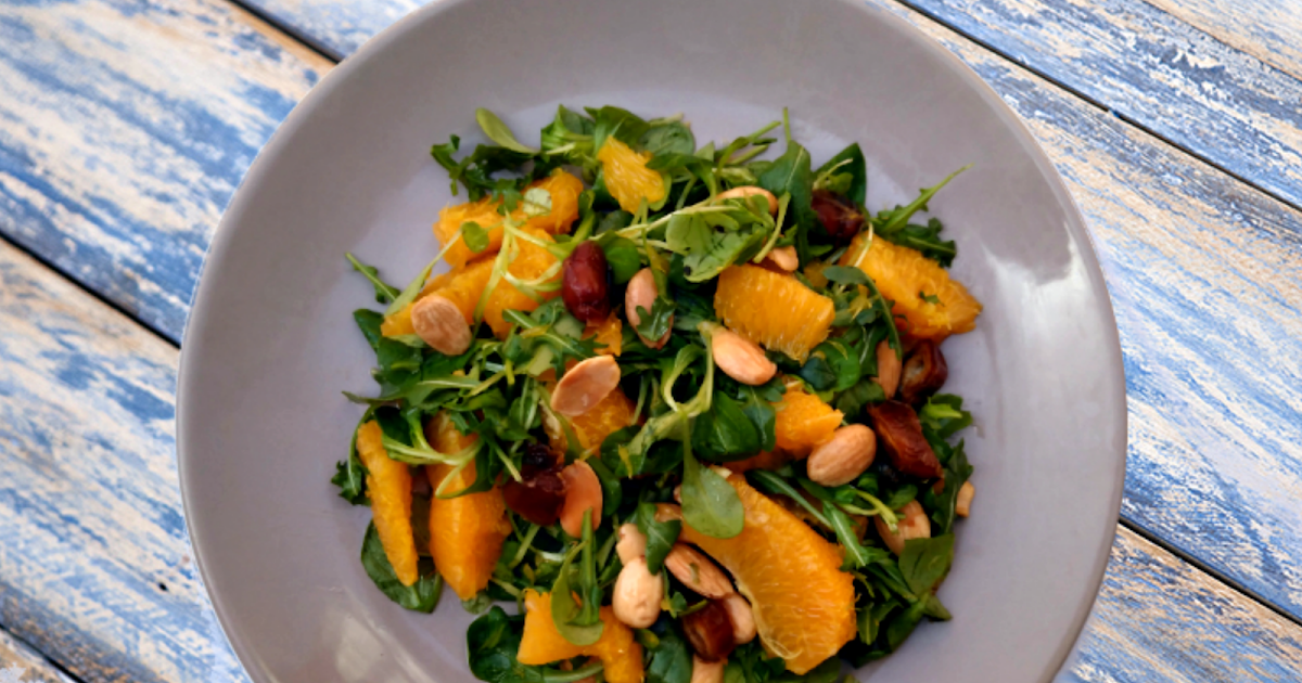 Orange & Date Salad Recipe