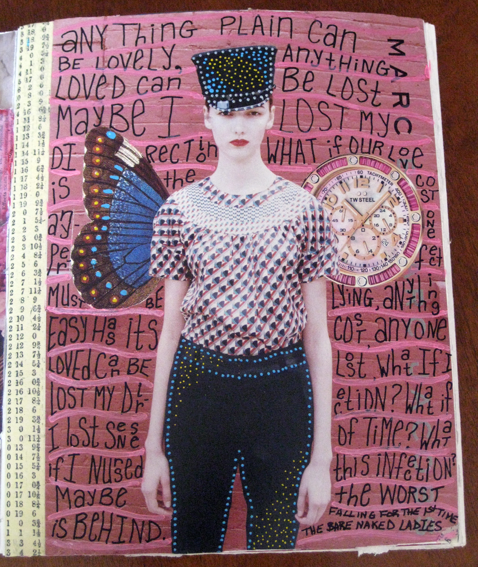 honest heART studio: a new collage journal to share....