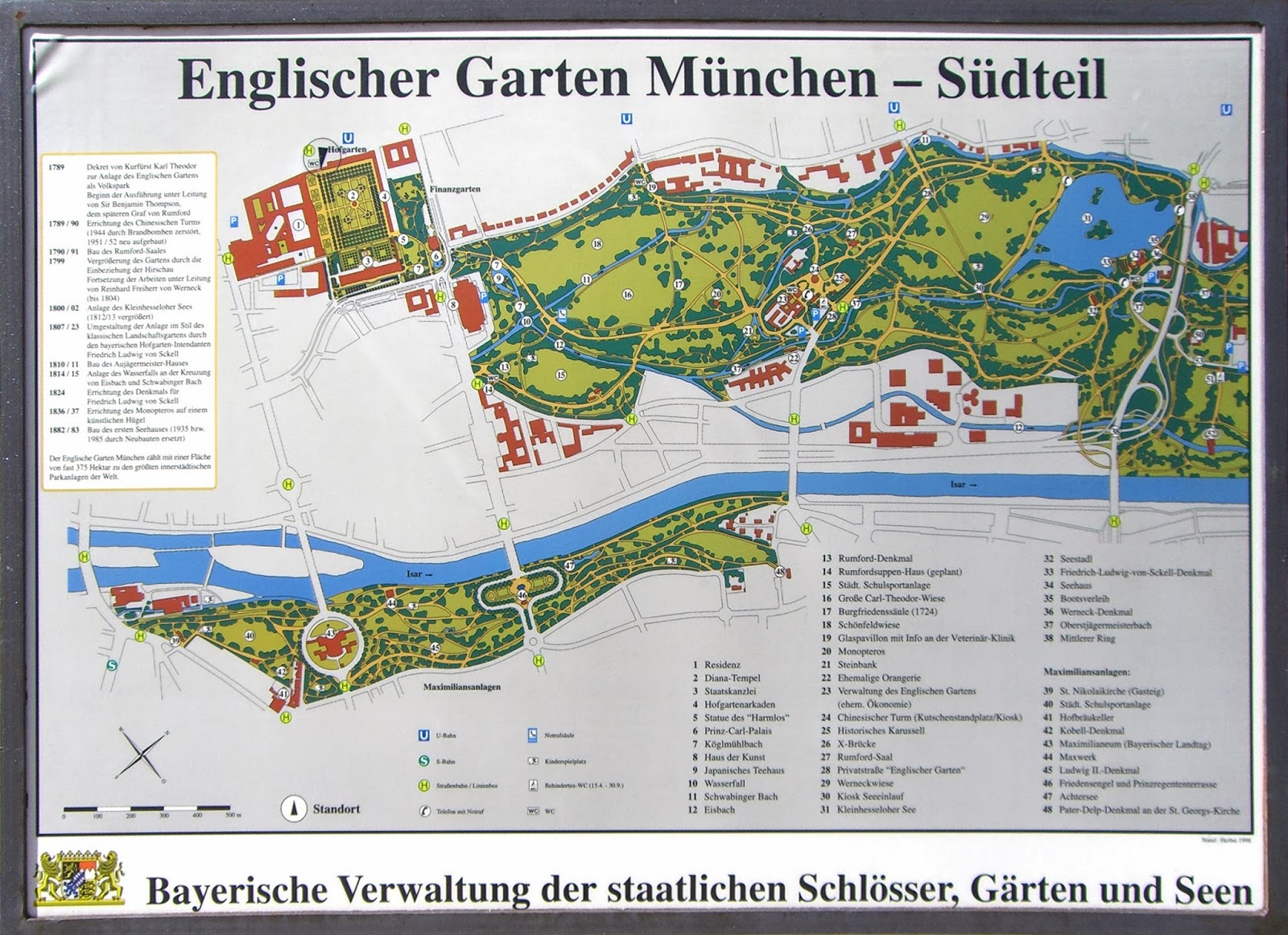 Englischer Garten em Munique