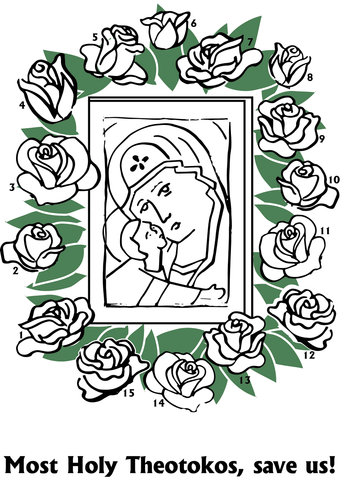 Many Mercies Dormition Fast Calendar Printable And Lesson Plan Many Mercies Dormition Fast Calendar Printable And Lesson Plan