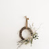 Festive wreaths and nature finds
