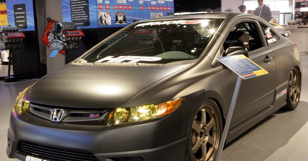 murdered out cars: Murdered Out 2006 Honda Civic Si R Skunk2