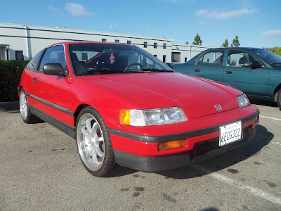 New paint on Almost Everything's Car of the Day, a 1989 Honda CRX