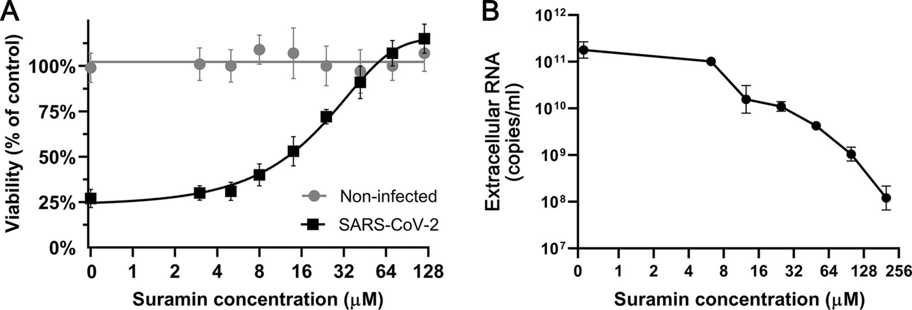 LA SURAMINA ES EL ANTÍDOTO PARA LOS VACUNADOS PROTEÍNA ESPIGA SARSCOV2