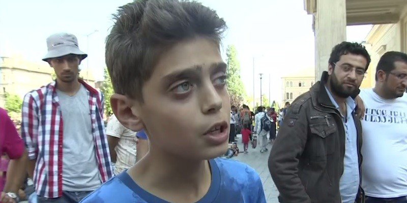 One Syrian boy's plea - Just Stop the War in Syria!