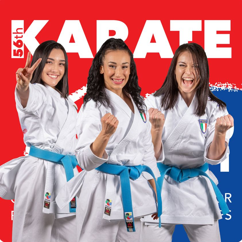 MYSTERIUM WORLD Nazionale femminile di Karate campione d'Europa