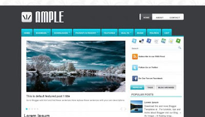 Ample Blogger Templates