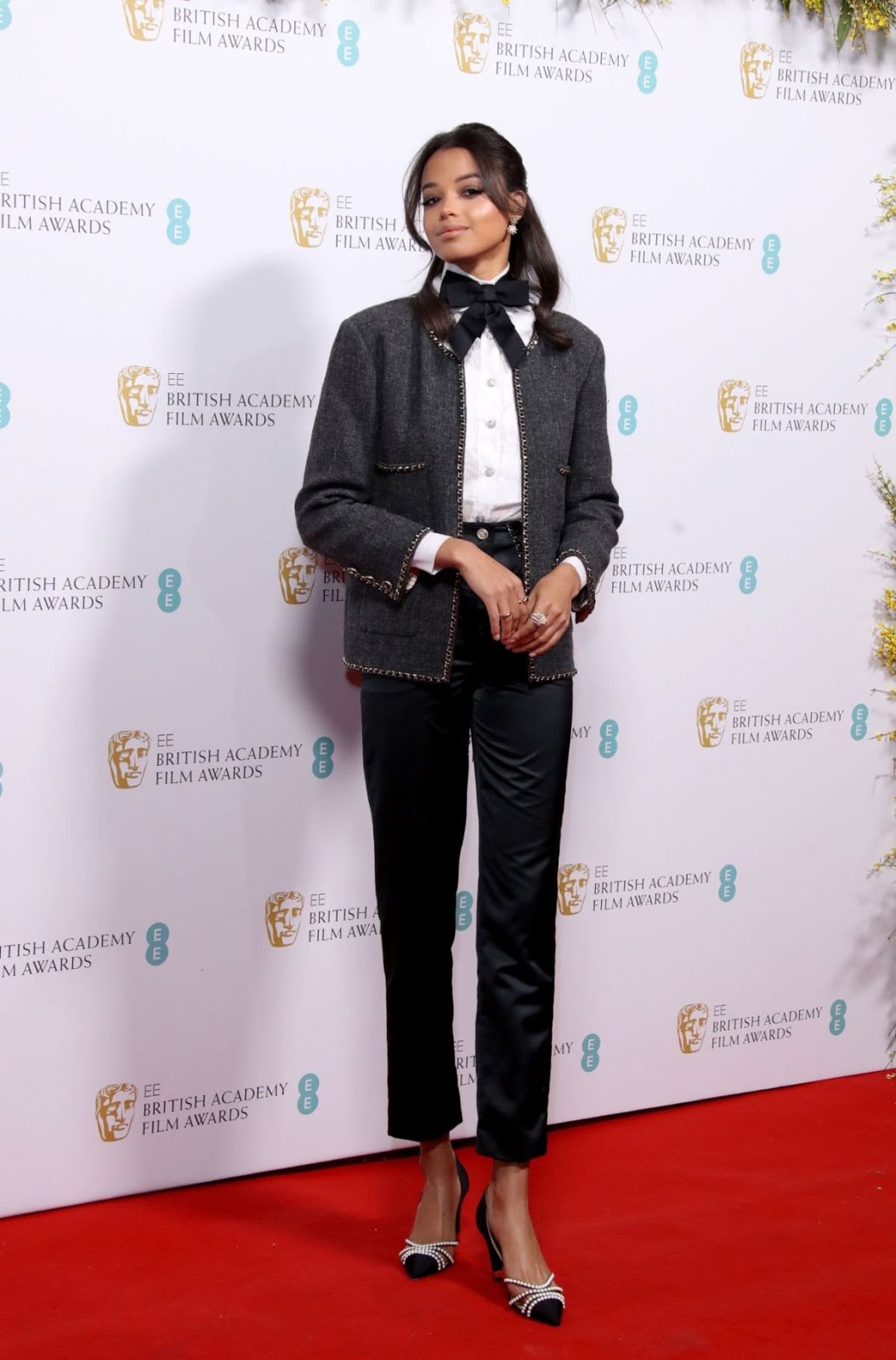BAFTA: Black Beauty Ella Balinska At Ee British Academy Film Awards