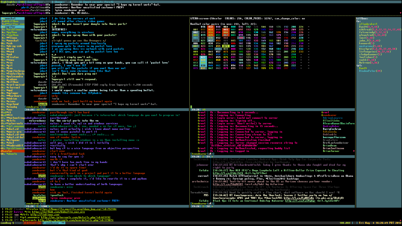 weechat add server weechat add server