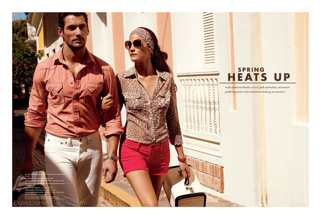 David Gandy -Source-: LUCKY BRAND S/S 2012 Ad Campaign