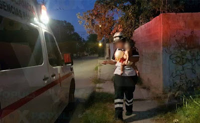 Bebé de 7 meses resulta intoxicado en Tamaulipas tras ingerir cloro 