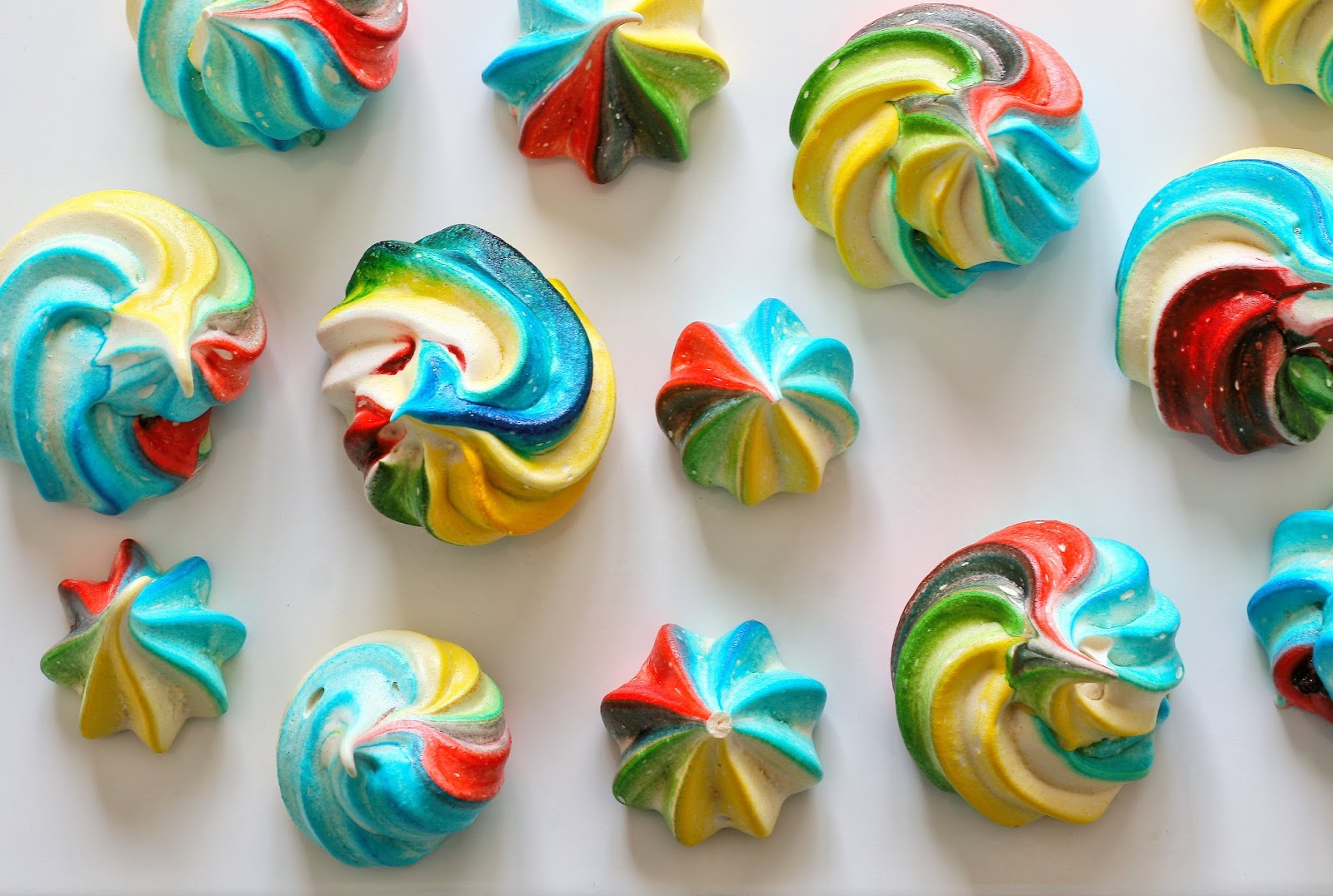 Cupcakes & Couscous How to make easy rainbow meringues (and a rainbow