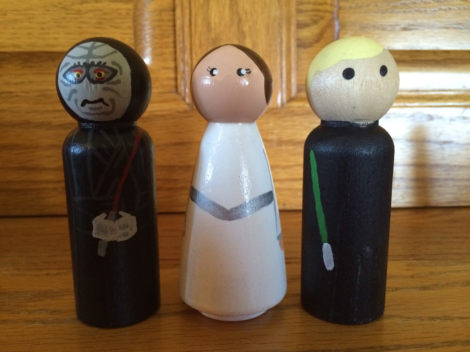 Raising Young Ones: Star Wars Peg Doll Swap