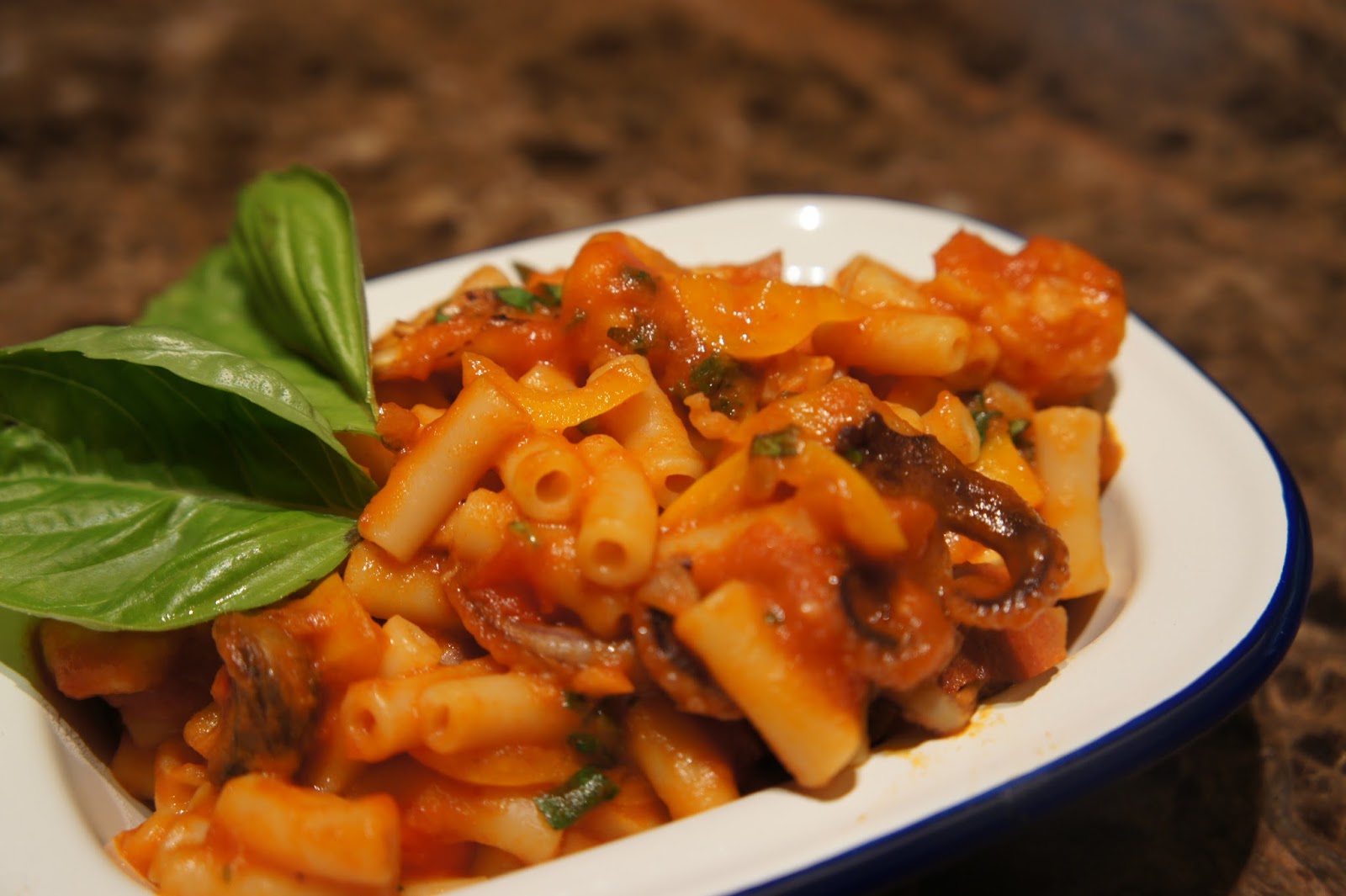 Say My Kitchen Macaroni with Seafood Marinara 意式海鲜通心粉
