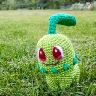 PATRON GRATIS CHIKORITA POKEMON AMIGURUMI 30653