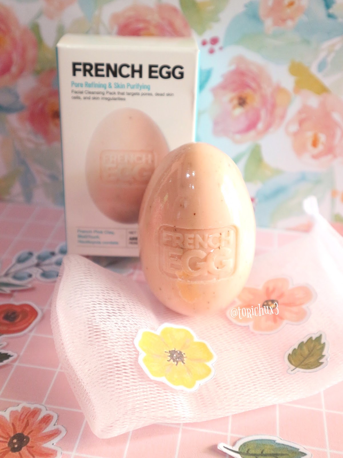 Review : arencia french egg facial cleansing pack ( charis.
