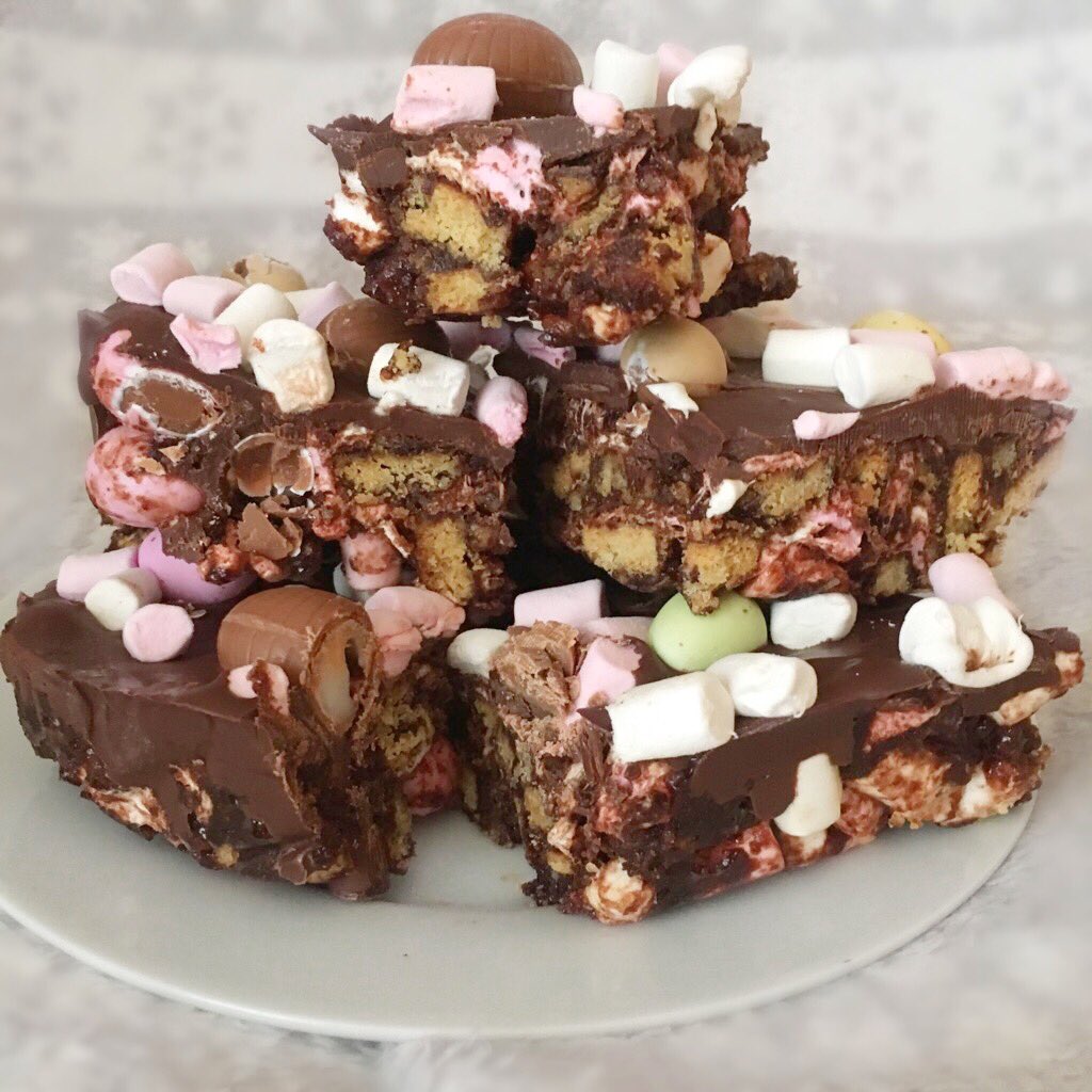 Easter Rocky Road Recipe Food and Other Loves