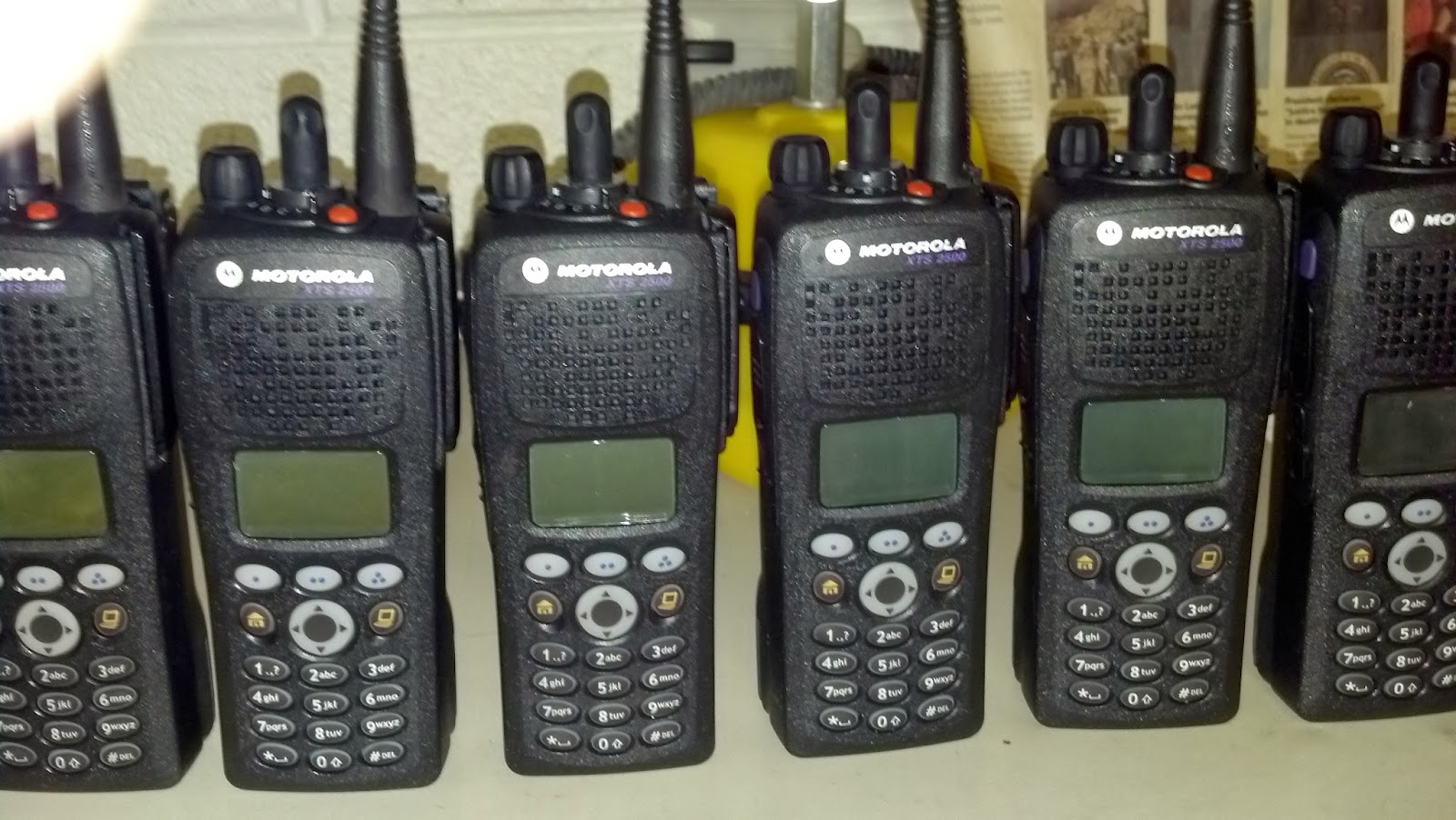 Cheap Two Way Radios London Olympic XTS2500's twoway radios, used for