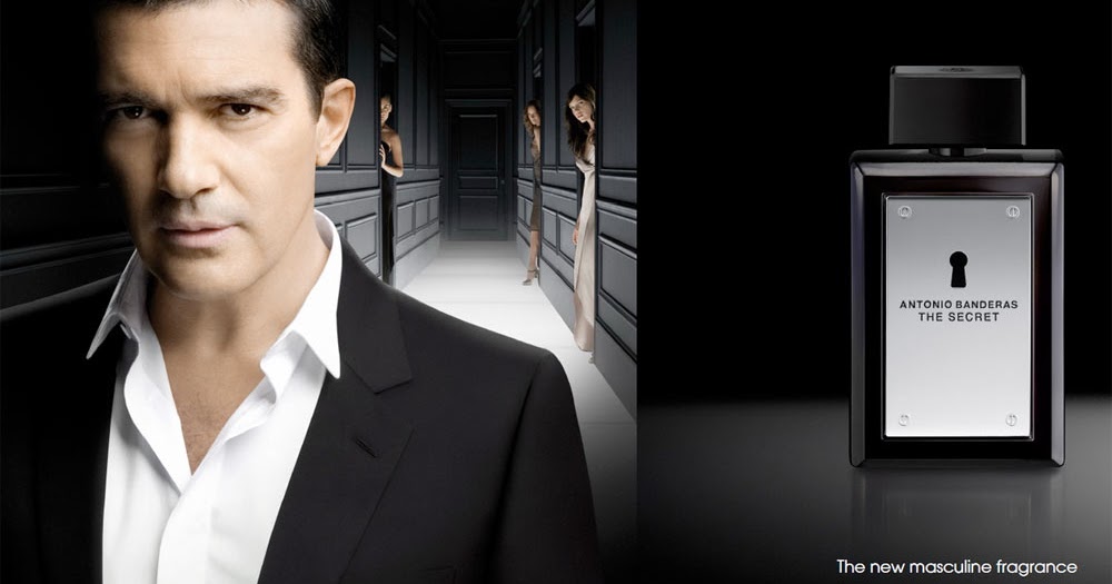 The Face of Beauty - Celebrity Fragrance: Antonio Banderas The Secret ...