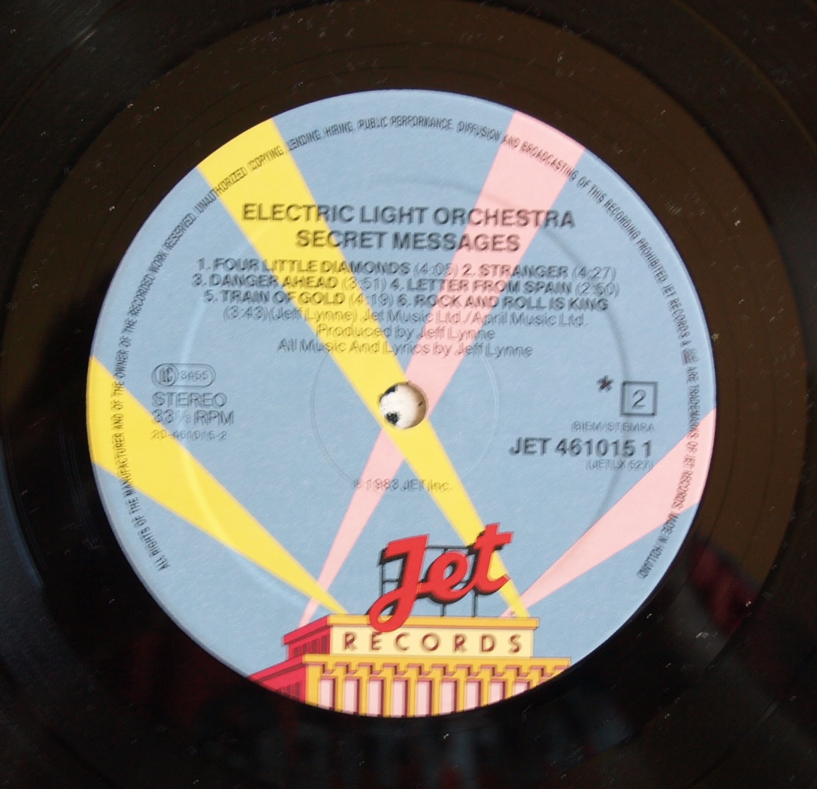 ELO Related Vinyl Electric Light Orchestra Secret Messages / A New