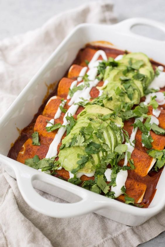 Veggie Fajita Enchiladas How to Cakes Recipes