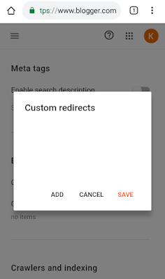 Adding custom redirects