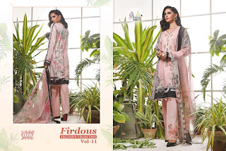 Shree Fab Firdous Exclusive Collection vol 11 pakistani Suits