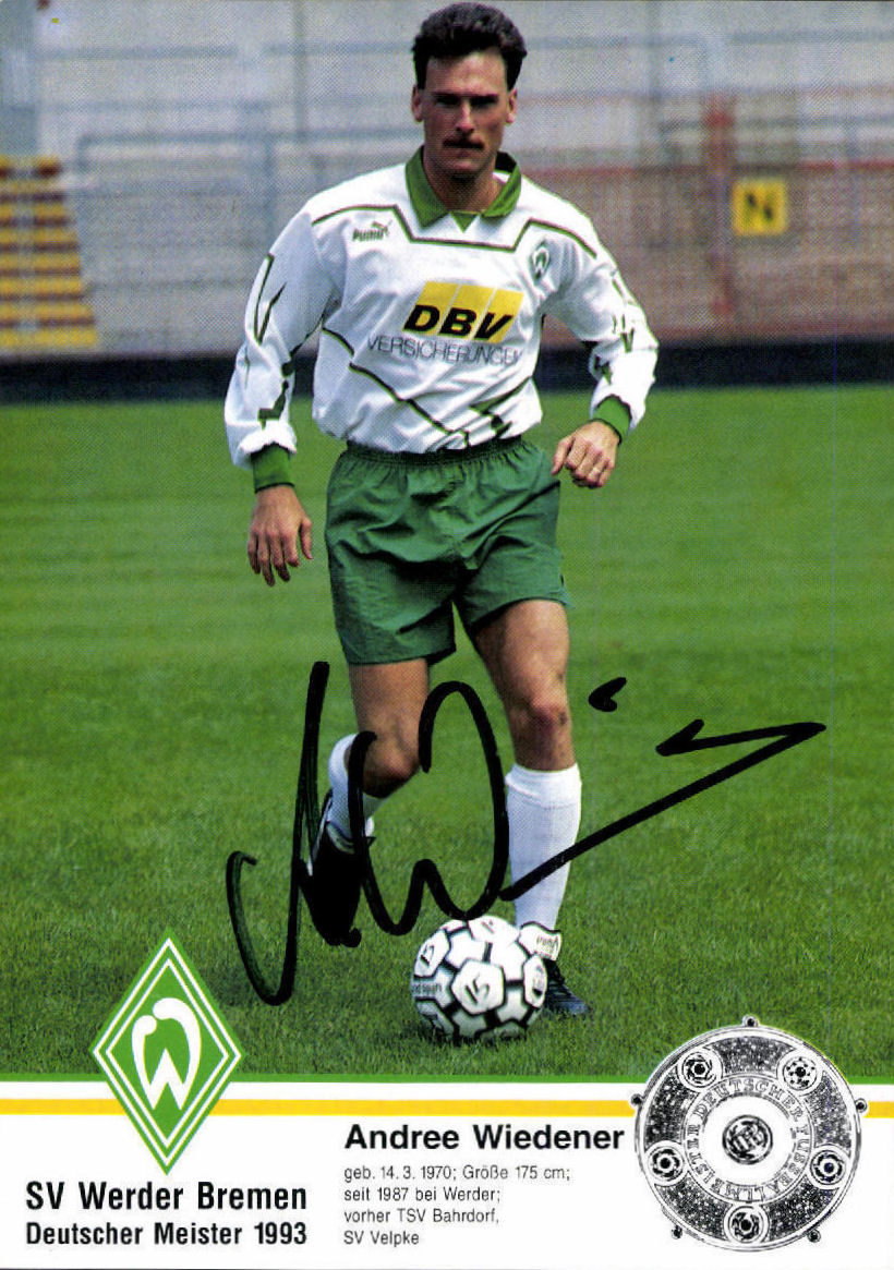 Football Cartophilic Info Exchange: SV Werder Bremen - SV Werder Bremen