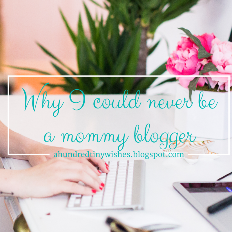 being a mommy blogger