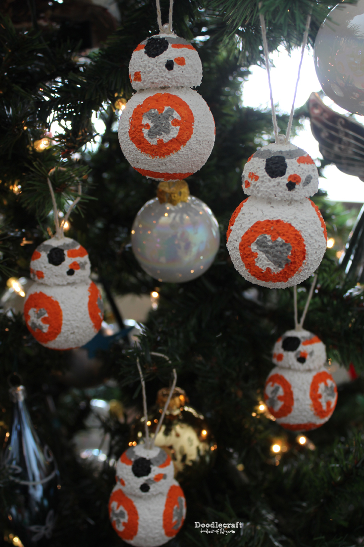 Star Wars Christmas Tree with a Droid Theme - DIY Candy