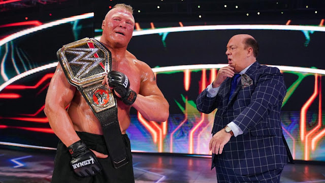 WWE está planejando adversário de Brock Lesnar no Royal Rumble
