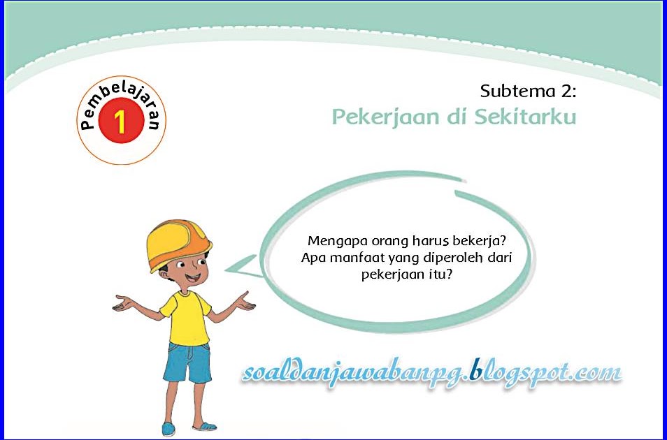 Kunci Jawaban Tema 4 Halaman 51 52 54 55 56 57 58 Kelas 4 Buku Tematik Subtema 2 Pembelajaran 1 Soal Dan Jawaban