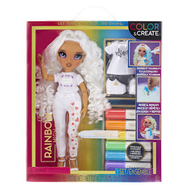 Rainbow High Violet-eyed Doll Rainbow High Color & Create Doll