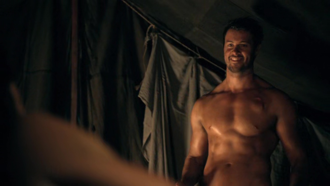 Daniel Feuerriegel nude in Spartacus: War Of The Damned 3-01 "Enemies ...