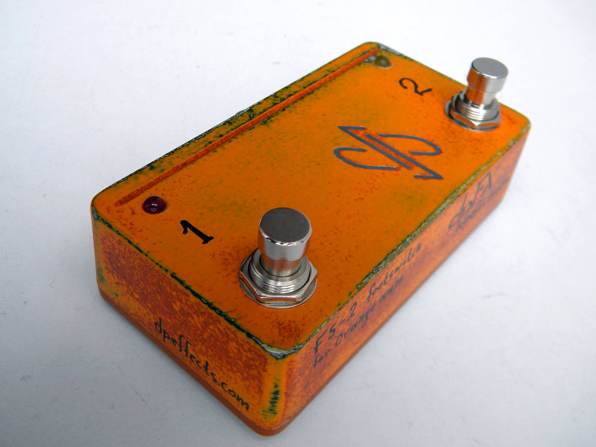 FS2 mini footswitch for Orange amplifiers dpFX Pedals