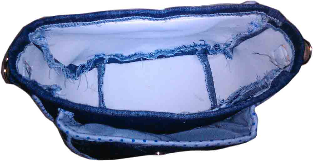Tutorial Tas Handmade Unik dari Kain Jeans dan Bahan Bekas