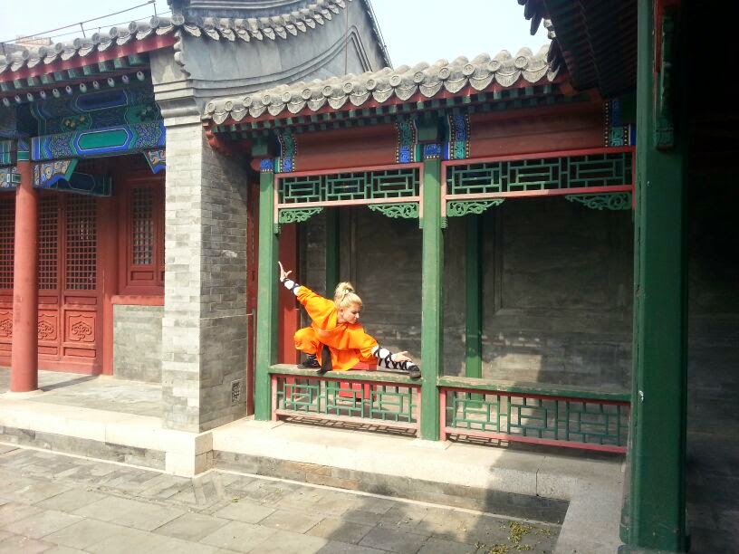 Shifu Paty Lee en Shaolin y Wudang  China 2014