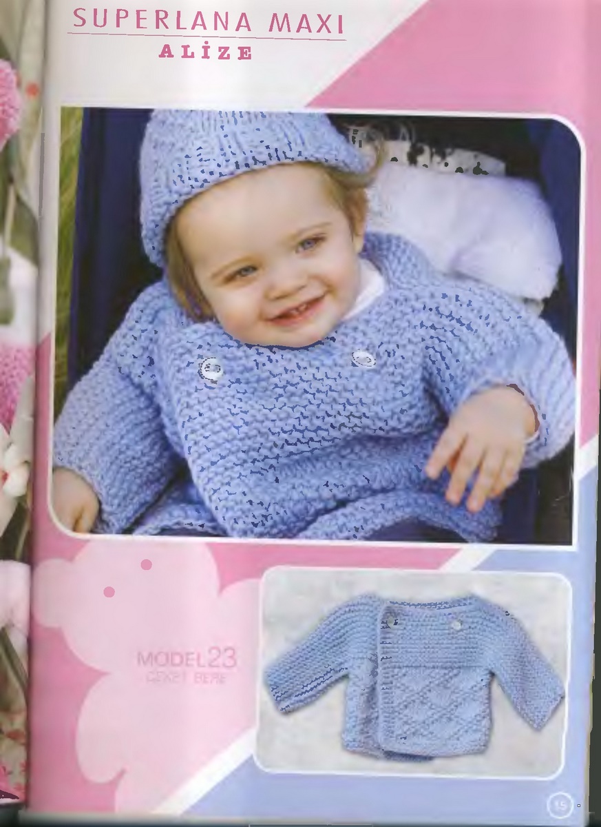 журнал alize. журнал alize. вязаные детские вещи из пряжи ализе. журнал alize для детей и малышей. ализе батик детям спицами.