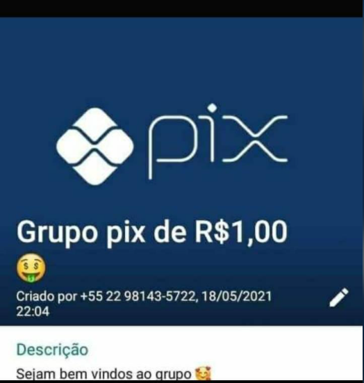 Grupo Pix WhatsApp
