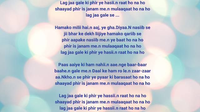 Lag Ja Gale Lyrics English Translation alyricswap.blogspot.com