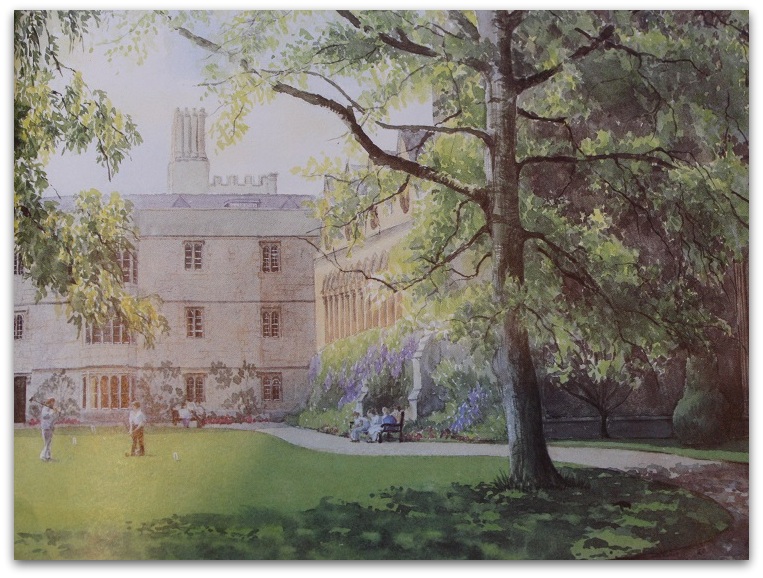 Wilson - Potts: Oxford - words & watercolours. Illustrations by Valerie Petts