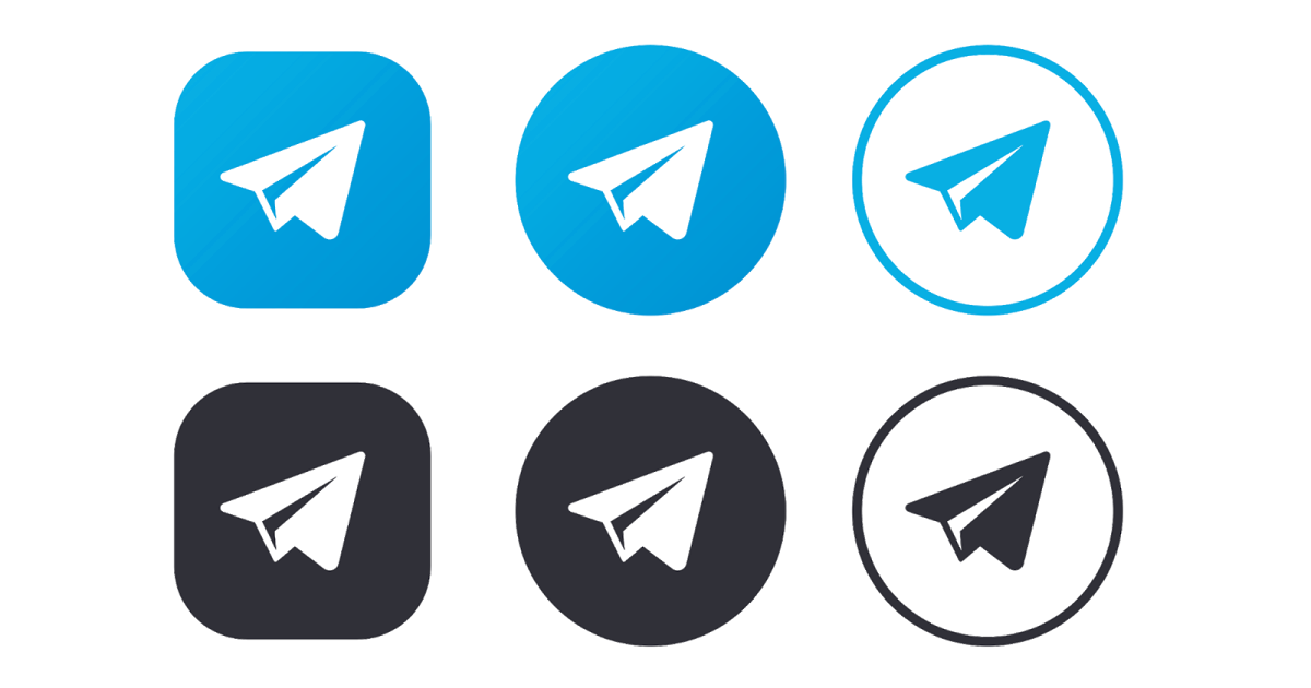 تحميل ايقونات موقع تيليجرام الرسمي لوجو عالي الجوده Logo Telegram Png